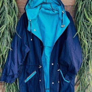 80s Vintage Windbreaker Reversible